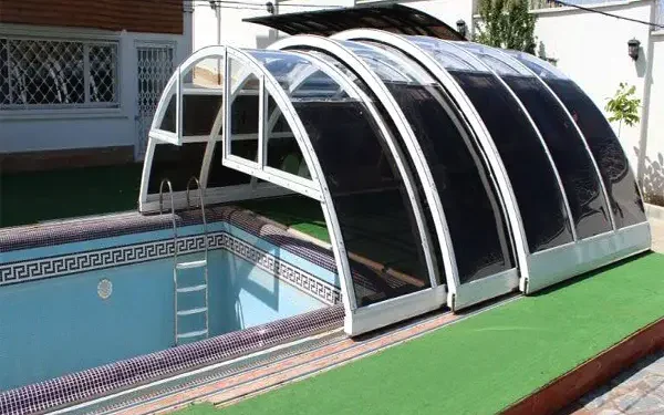 ساخت سقف استخر با سازه فضاکار