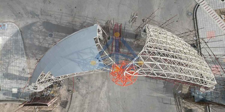 پوشش سازه فضاکار